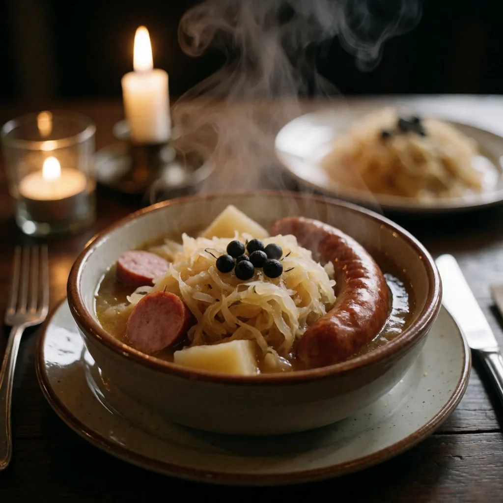 Choucroute alsacienne traditionnelle