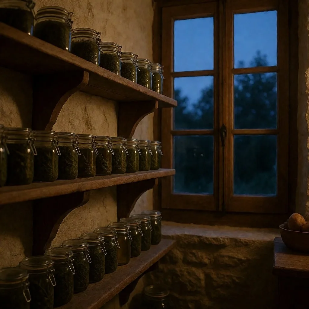 Cuisine traditionnelle française au crépuscule